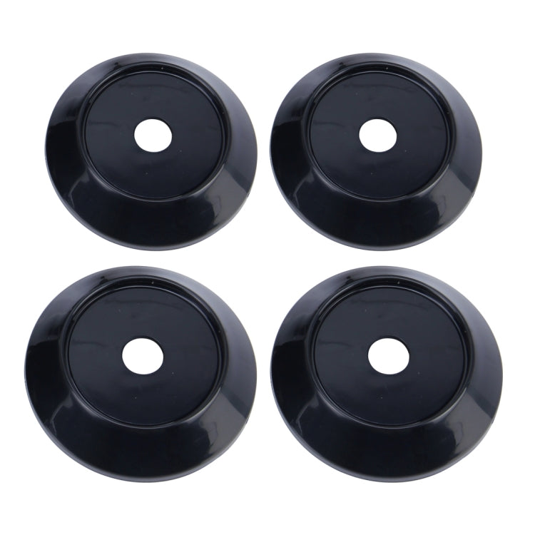 4 PCS Plastic Car Styling Accessories Car Emblem Badge Sticker Wheel Hub Caps Centre Cover - In Car by buy2fix | Online Shopping UK | buy2fix