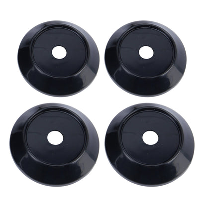 4 PCS Plastic Car Styling Accessories Car Emblem Badge Sticker Wheel Hub Caps Centre Cover - In Car by buy2fix | Online Shopping UK | buy2fix