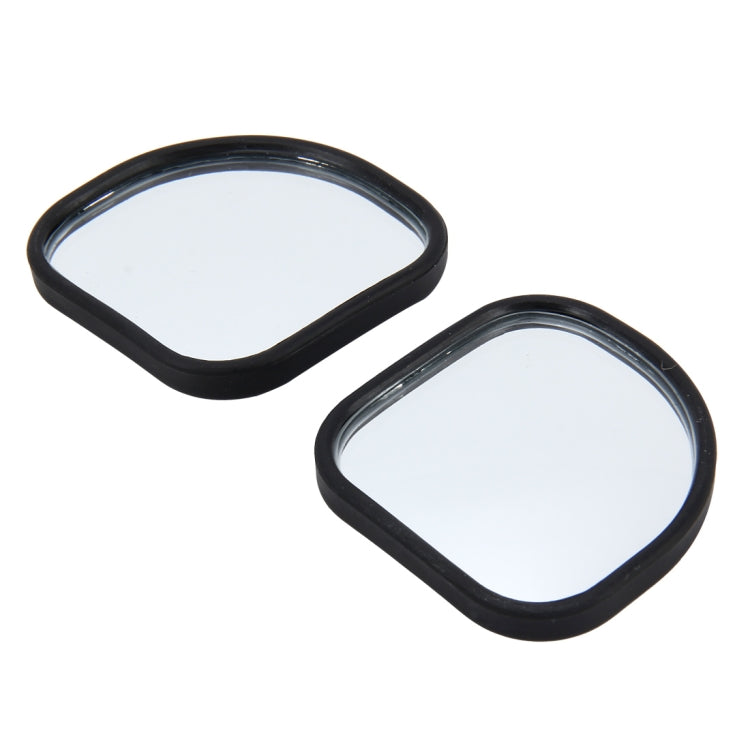 3R-065 2 PCS Car Truck Blind Spot Rear View Wide Angle Mirror Blind Spot Mirror Blind Spot and Deco Mirror, Size: 5.5*5cm - Convex Mirror & Accessories by 3R | Online Shopping UK | buy2fix