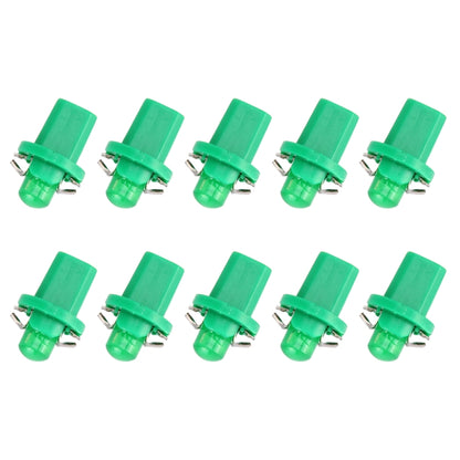 10 PCS 0.4W B8.5 Wedge Instrument Panel COB LED Light Dashboard Gauge Cluster Indicator Lamp Bulb (Green Light) - Instrument Lights by buy2fix | Online Shopping UK | buy2fix