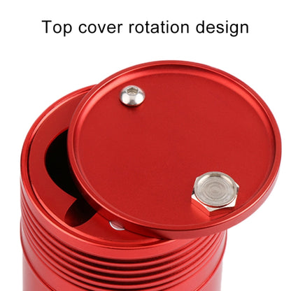 Universal Portable Car Metal Trash Rubbish Bin Ashtray(Red) - Ashtrays by buy2fix | Online Shopping UK | buy2fix