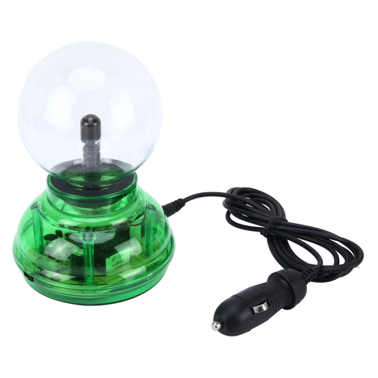 Car Auto Plasma Magic Ball Sphere Lightening Lamp with Hand-Touching Changing Pattern Model(Green) - Atmosphere lights by buy2fix | Online Shopping UK | buy2fix