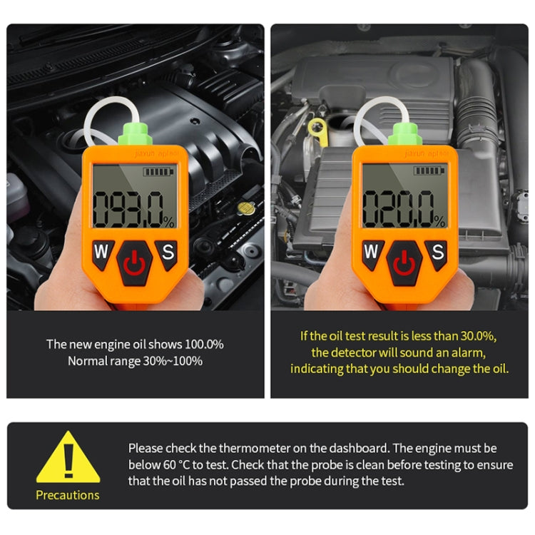 Car Oil Tester Lubricating Oil Quality Analyzer - In Car by buy2fix | Online Shopping UK | buy2fix