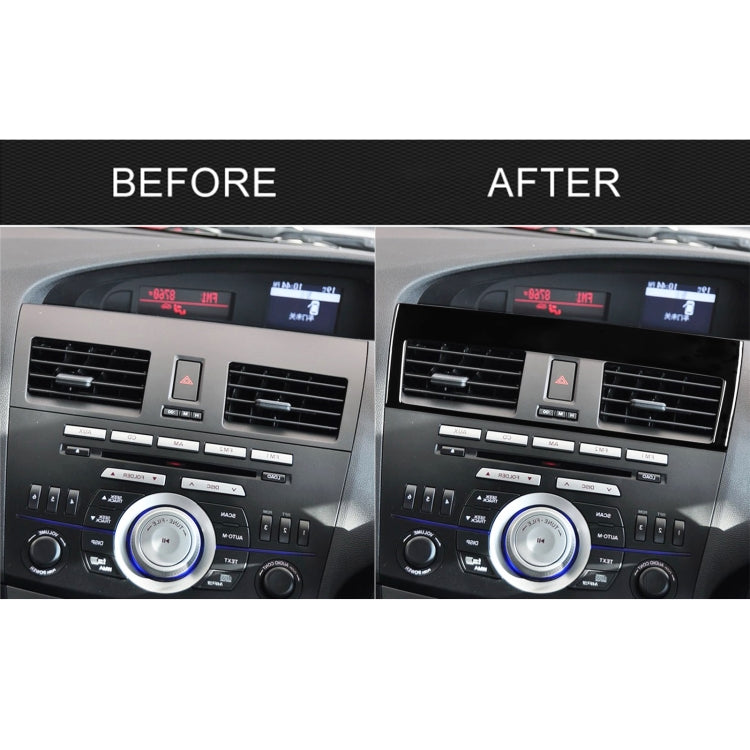 For Mazda 3 Axela 2010-2013 Car Central Vent Decorative Sticker, Right Drive - In Car by buy2fix | Online Shopping UK | buy2fix