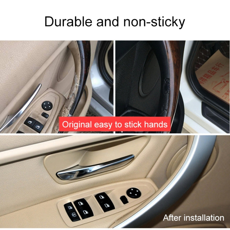 Car Right Rear Side Inner Armrest Door Handle for BMW F30 / F35, Left and Right Drive Universal(Beige) - In Car by buy2fix | Online Shopping UK | buy2fix