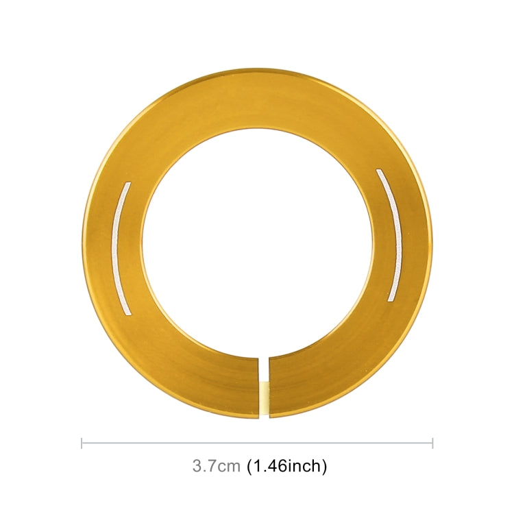 Car Engine Start Key Push Button Ring Trim Sticker for Infiniti (Gold) - In Car by buy2fix | Online Shopping UK | buy2fix