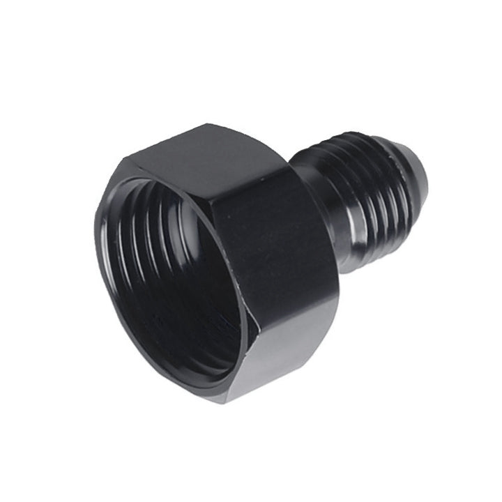 AN10 to AN8 Male and Female Connector Conversion Screw Oil Cooler Conversion Reducer Adapter (Black) - In Car by buy2fix | Online Shopping UK | buy2fix
