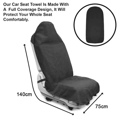 Car Universal Waterproof Anti-skid Seat Cover (White) - In Car by buy2fix | Online Shopping UK | buy2fix