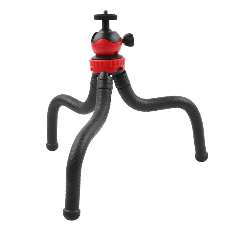 Mini Octopus Flexible Tripod Holder with Phone Clamp for iPhone, Galaxy, Huawei, GoPro Hero11 Black  / HERO10 Black / HERO9 Black / HERO8 Black /7 /6 /5 /5 Session /4 Session /4 /3+ /3 /2 /1, Xiaoyi and Other Action Cameras - DJI & GoPro Accessories by buy2fix | Online Shopping UK | buy2fix