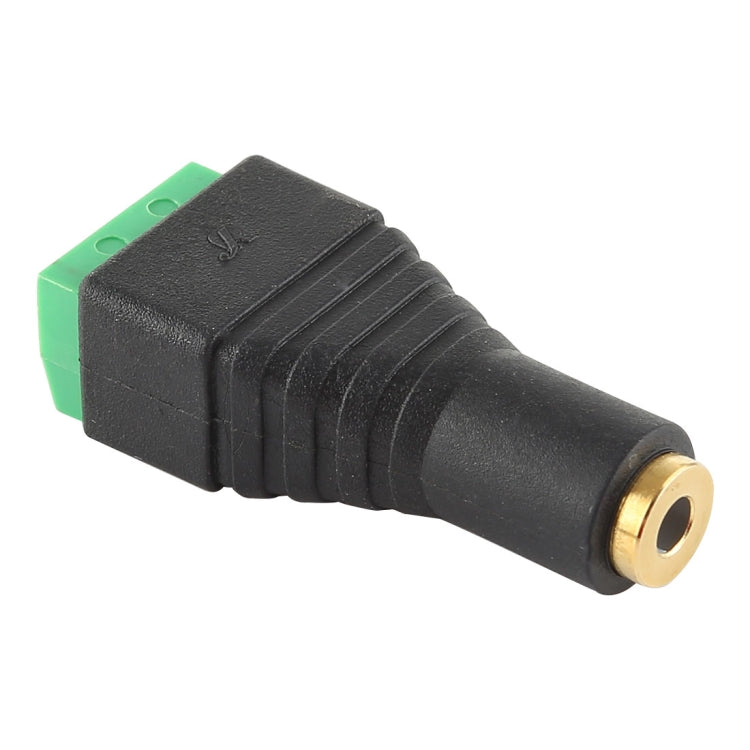 3.5mm Female Plug 3 Pin Terminal Block Stereo Audio Connector - Audio Adapter by buy2fix | Online Shopping UK | buy2fix