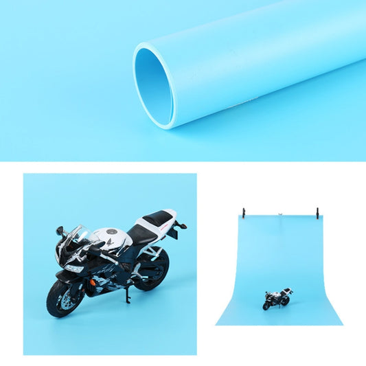 100x200cm PVC Paper Matte Photography Background(Blue) - Camera Accessories by buy2fix | Online Shopping UK | buy2fix