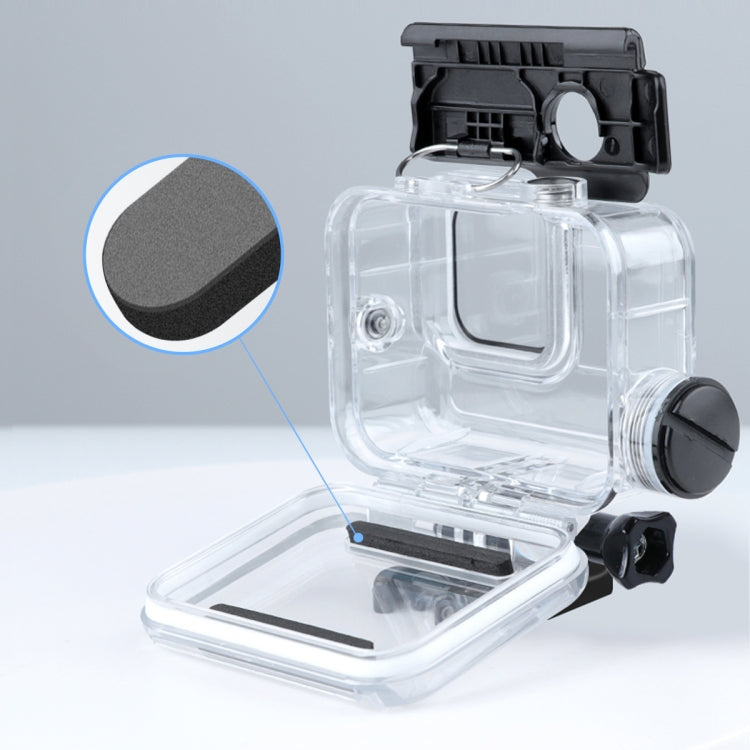 For GoPro HERO10 Black / HERO9 Black 30m Charging Waterproof Housing Case with Buckle Basic Mount & Screw - DJI & GoPro Accessories by buy2fix | Online Shopping UK | buy2fix