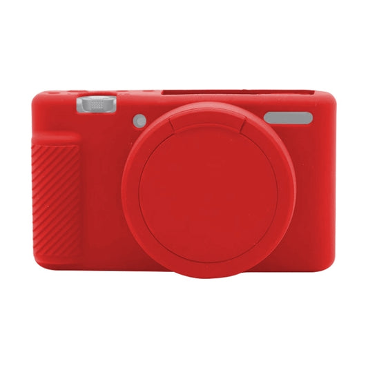 Soft Silicone Protective Case for Sony ZV-1 (Red) - Camera Accessories by buy2fix | Online Shopping UK | buy2fix