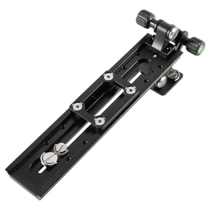 BEXIN VR-380 380mm Length Aluminum Alloy Extended Quick Release Plate for Manfrotto / Sachtler (Black) - Quick Release Plate by BEXIN | Online Shopping UK | buy2fix