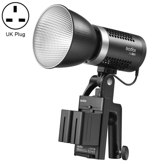 Godox ML60BI 60W LED Light 2800-6500K Brightness Adjustment Video Studio Flash Light(UK Plug) - Camera Accessories by Godox | Online Shopping UK | buy2fix