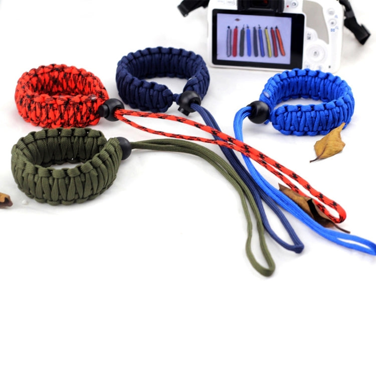 DIY Weave Style Anti-lost Colorful Wrist Strap Grip Emergency Survival Bracelet for DSLR / SLR Cameras, Random Color Delivery - Camera Accessories by buy2fix | Online Shopping UK | buy2fix