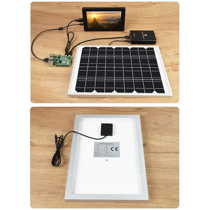 Waveshare High Conversion Efficiency 18V 10W Solar Panel - Modules Expansions Accessories by WAVESHARE | Online Shopping UK | buy2fix