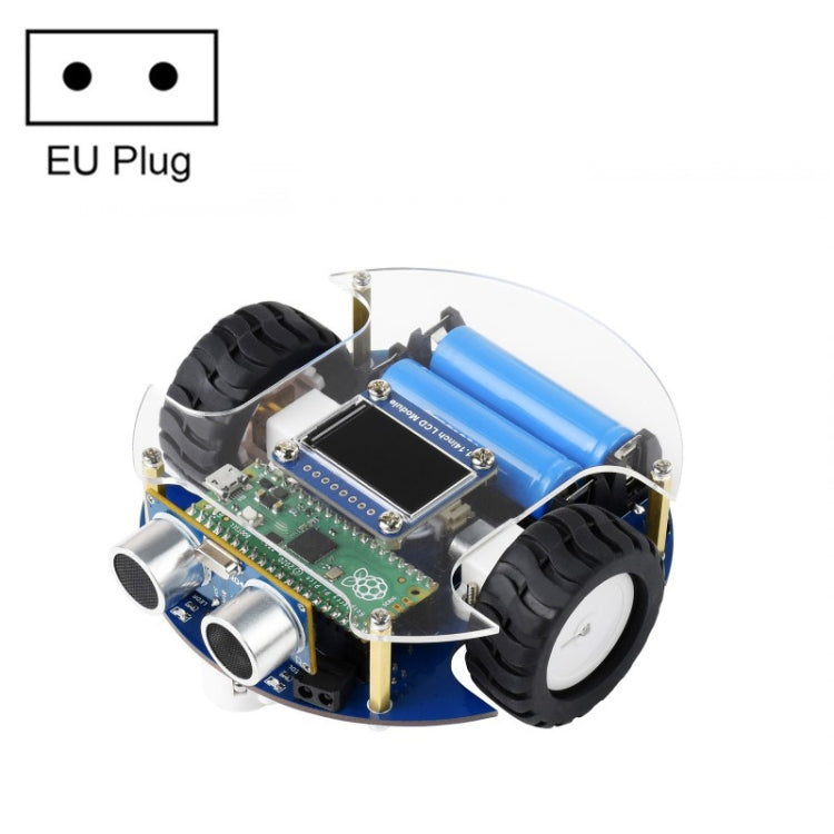 Waveshare PicoGo Mobile Robot, Based on Raspberry Pi Pico, Self Driving, Remote Control(EU Plug) - Robotics Accessories by WAVESHARE | Online Shopping UK | buy2fix