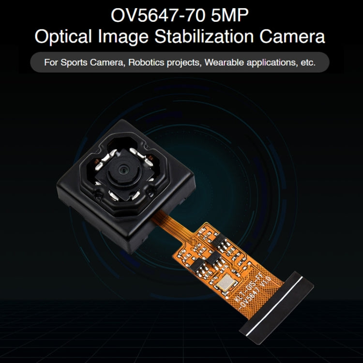 Waveshare 5MP OV5647 Optical Image Stabilization Camera Module for Raspberry Pi - Modules Expansions Accessories by WAVESHARE | Online Shopping UK | buy2fix