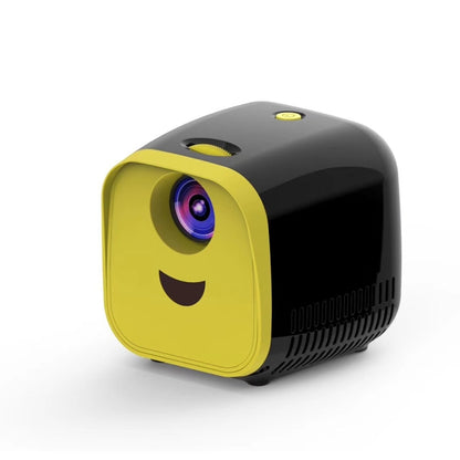 L1 Children Projector Mini LED Portable Home Speaker Projector, AU Plug(Black) - Consumer Electronics by buy2fix | Online Shopping UK | buy2fix