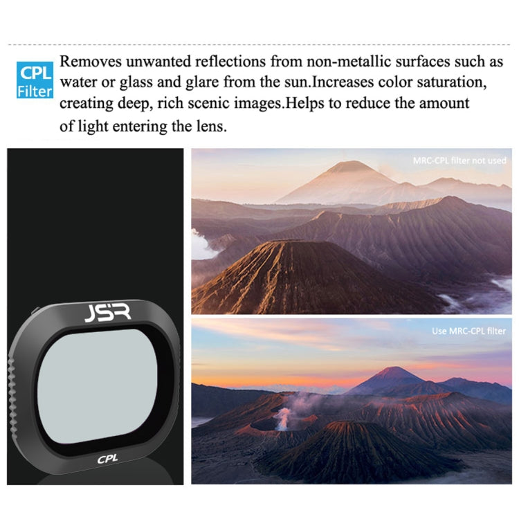 JSR Drone 6 in 1 UV+CPL+ND4+ND8+ND16+ND32 Lens Filter for DJI MAVIC 2 Pro - DJI & GoPro Accessories by JSR | Online Shopping UK | buy2fix