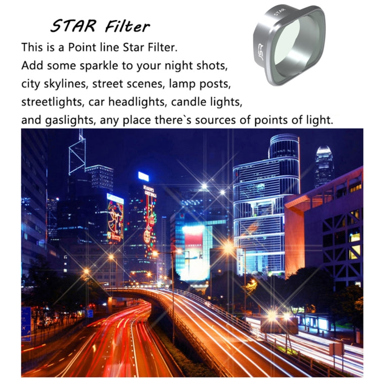 JSR STAR Effect Lens Filter for DJI FPV, Aluminum Alloy Frame - DJI & GoPro Accessories by JSR | Online Shopping UK | buy2fix