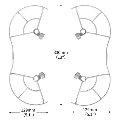 STARTRC Drone Propeller Protective Guard Anti-collision Ring for DJI Mini 3 Pro (Grey) - Other by STARTRC | Online Shopping UK | buy2fix