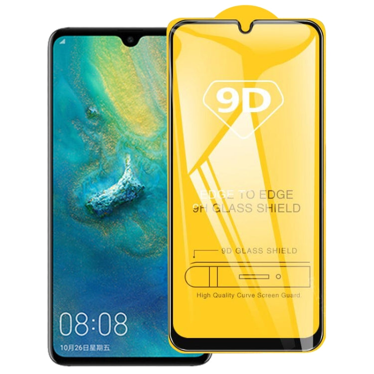 9D Full Glue Full Screen Tempered Glass Film For Huawei P30 Lite - Mobile Accessories by buy2fix | Online Shopping UK | buy2fix