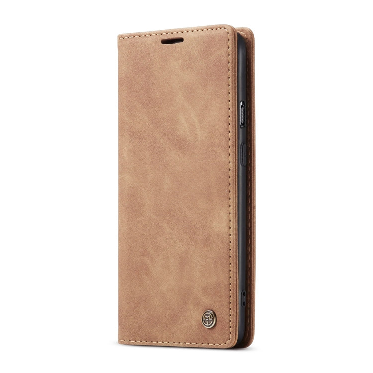 For OnePlus 8T CaseMe-013 Multifunctional Retro Frosted Horizontal Flip Leather Case with Card Slot & Holder & Wallet(Brown) - OnePlus Cases by CaseMe | Online Shopping UK | buy2fix