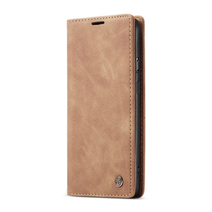 For OnePlus 8T CaseMe-013 Multifunctional Retro Frosted Horizontal Flip Leather Case with Card Slot & Holder & Wallet(Brown) - OnePlus Cases by CaseMe | Online Shopping UK | buy2fix