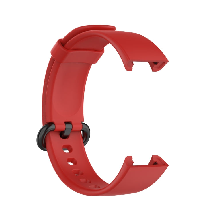 For Xiaomi Mi Watch Lite / Redmi Watch Silicone Watch Band, Size: One Size(Red) - Smart Wear by buy2fix | Online Shopping UK | buy2fix