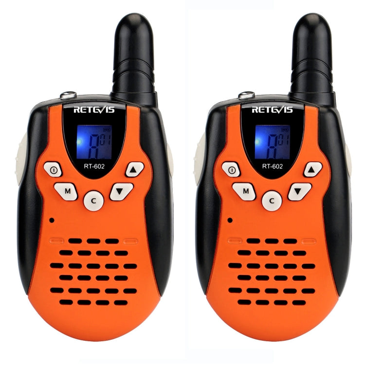 1 Pair RETEVIS RT602 0.5W US Frequency 462.550-467.7125MHz 22CHS Handheld Children Walkie Talkie, US Plug - Children by RETEVIS | Online Shopping UK | buy2fix