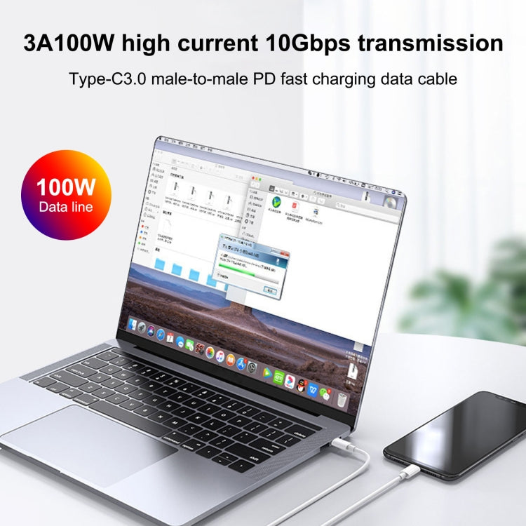 E087 20W USB-C / Type-C + USB Ports Charger with 100W Type-C to Type-C Fast Charging Cable 1m, UK Plug - Mobile Accessories by buy2fix | Online Shopping UK | buy2fix