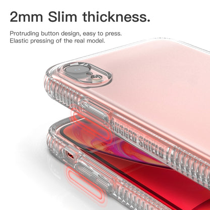 For iPhone XR Shockproof Transparent TPU Airbag Protective Case - More iPhone Cases by buy2fix | Online Shopping UK | buy2fix