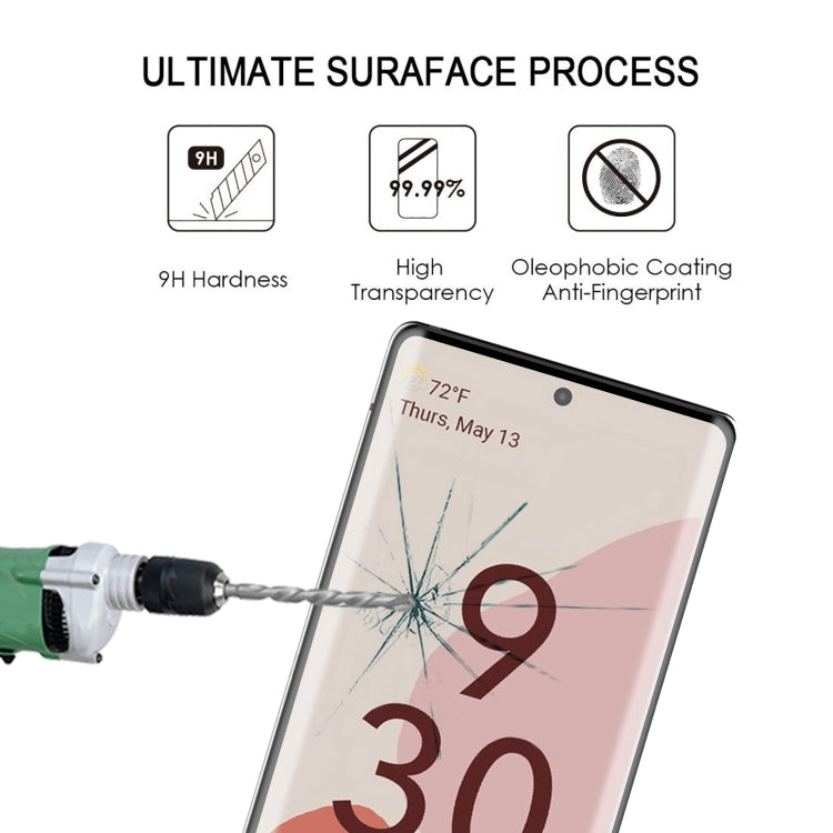 For Google Pixel 6 Full Glue Full Cover Screen Protector Tempered Glass Film - Mobile Accessories by buy2fix | Online Shopping UK | buy2fix