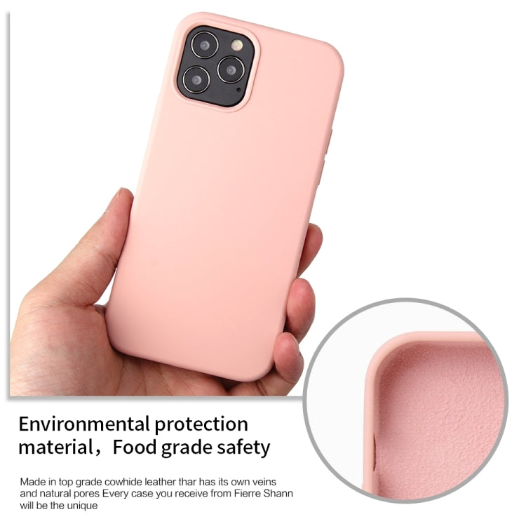 For iPhone 13 Pro Solid Color Liquid Silicone Shockproof Protective Case (Midnight Blue) - iPhone 13 Pro Cases by buy2fix | Online Shopping UK | buy2fix