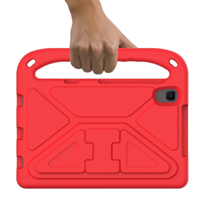 For Huawei MediaPad M5 Lite 8.0 inch Handle Portable EVA Shockproof Anti Falling Protective Case with Triangle Holder(Red) - Huawei by buy2fix | Online Shopping UK | buy2fix