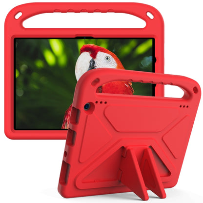 For Amazon Fire HD 10 2021 Handle Portable EVA Shockproof Anti Falling Protective Case with Triangle Holder(Red) - Amazon by buy2fix | Online Shopping UK | buy2fix