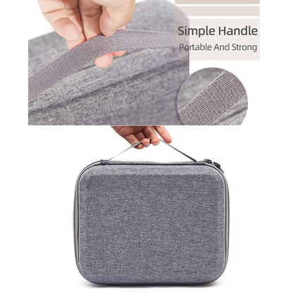 For DJI Mini SE Shockproof Carrying Hard Case Storage Bag, Size: 24 x 19 x 9cm(Grey + Red Liner) - DJI & GoPro Accessories by buy2fix | Online Shopping UK | buy2fix