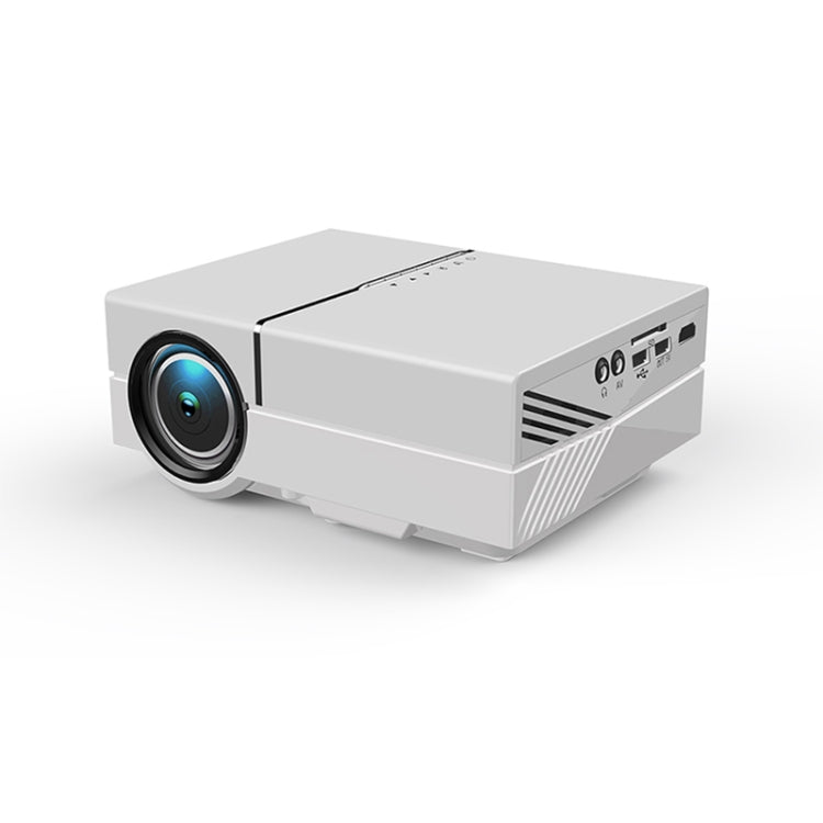 YG450 1280x720 1500 Lumens Portable Home Theater LED HD Projector, Plug Type:AU Plug(White) - Consumer Electronics by buy2fix | Online Shopping UK | buy2fix