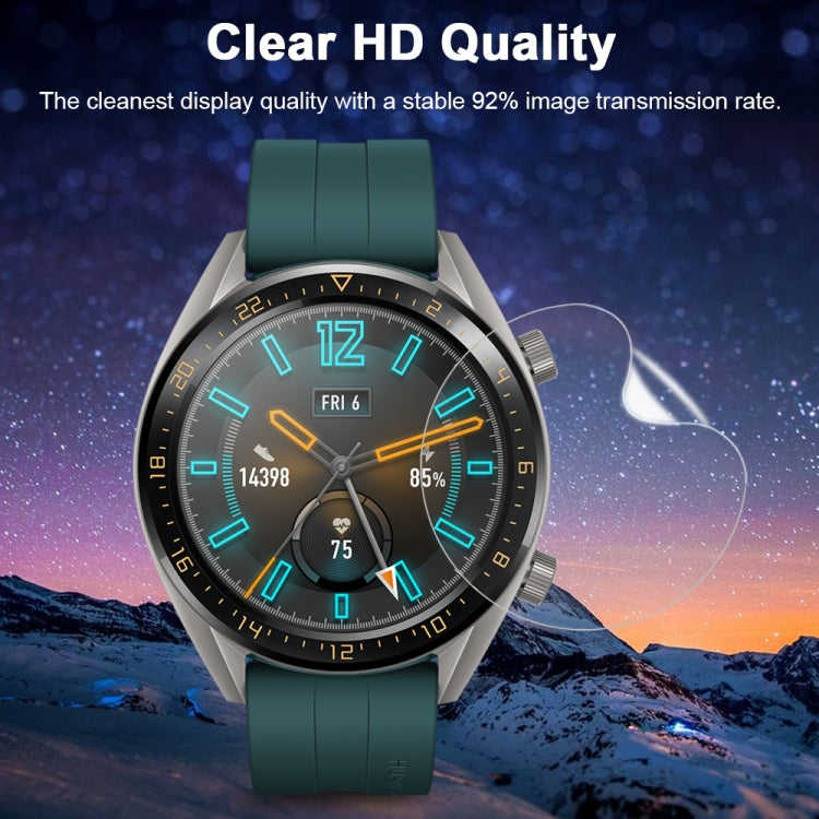 For Huawei Watch GT Active Soft Hydrogel Film Watch Screen Protector - Smart Wear by buy2fix | Online Shopping UK | buy2fix