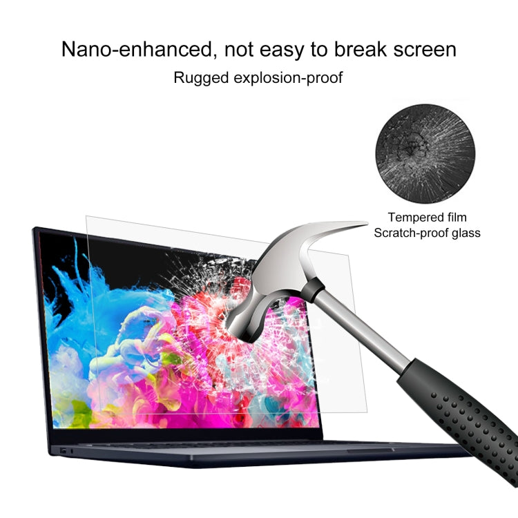 For Samsung R610-AS01 16 inch Laptop Screen HD Tempered Glass Protective Film - Computer & Networking by buy2fix | Online Shopping UK | buy2fix