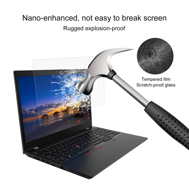 Laptop Screen HD Tempered Glass Protective Film For Alienware X15 R1 15.6 inch - Computer & Networking by buy2fix | Online Shopping UK | buy2fix