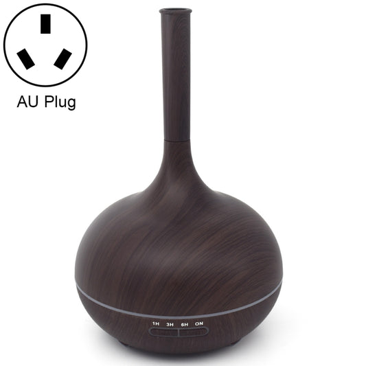 Creative Fragrance Machine Pointed Mouth Humidifier Automatic Alcohol Sprayer with Colorful LED Light, Plug Specification:AU Plug(Dark Brown) - Home & Garden by buy2fix | Online Shopping UK | buy2fix