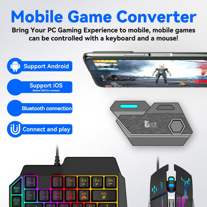 GAMWING MixSE Bluetooth 5.0 Keyboard Mouse Converter Shooting Game Auxiliary Tool - Converter & Adapter by GAMWING | Online Shopping UK | buy2fix