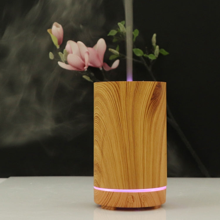 200ml Hollow-out Forest Pattern Wooden Essential Oil Aromatherapy Machine Ultrasonic Humidifier Automatic Alcohol Sprayer, Plug Specification:AU Plug(Light Brown-4) - Home & Garden by buy2fix | Online Shopping UK | buy2fix