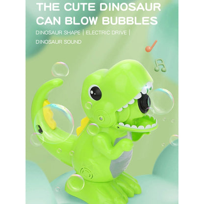 JJR/C V06 Dinosaur Sound Effect Electric Bubble Machine, Version:Charging(Green) - Toy Sports by buy2fix | Online Shopping UK | buy2fix