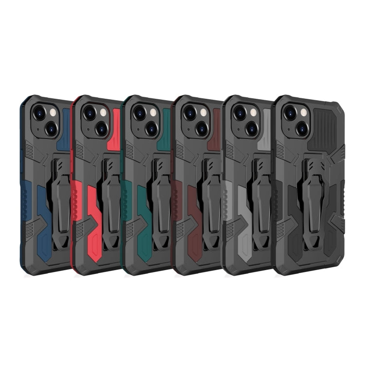 For iPhone 13 Pro Max Machine Armor Warrior PC + TPU Phone Case (Black) - iPhone 13 Pro Max Cases by buy2fix | Online Shopping UK | buy2fix