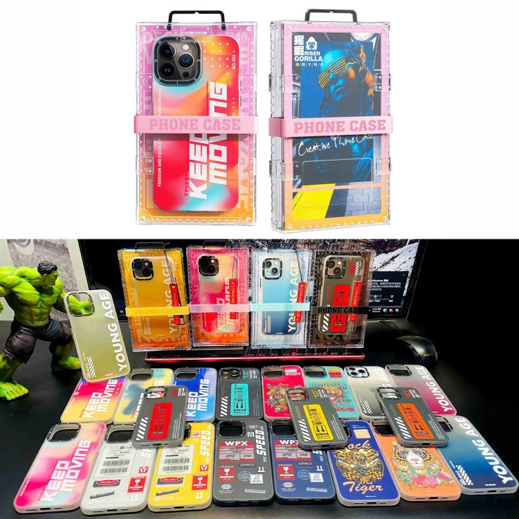 For iPhone 13 Pro Max WK WPC-015 Gorillas Series Cool PC + TPU Phone Case (WGC-018) - iPhone 13 Pro Max Cases by WK | Online Shopping UK | buy2fix