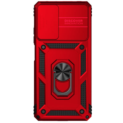 For Xiaomi Redmi Note 11 Pro Global Sliding Camshield Holder Phone Case(Red) - Xiaomi Accessories by buy2fix | Online Shopping UK | buy2fix